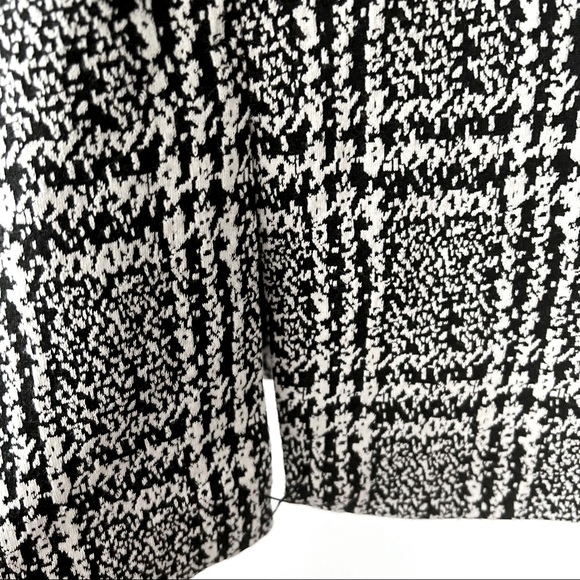Michael Kors Jacquard Sheath Dress Size M Black and White  NWT - Picture 11 of 16